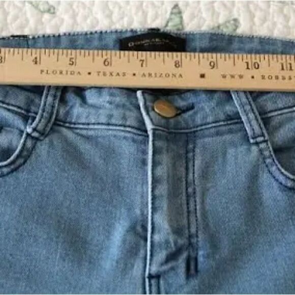 NWT DNKY DONNA KAREN NEW YORK ARTISANAL BLUES JEANS NEW SIZE 28 - Picture 12 of 13